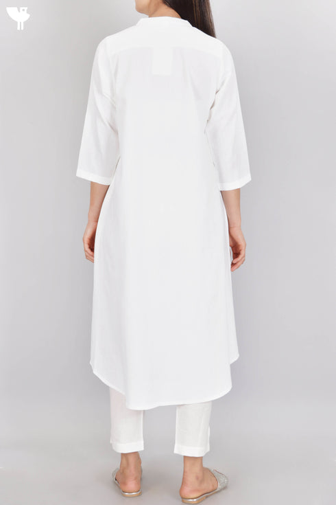 Khaadi Cotton Button Down Kurta